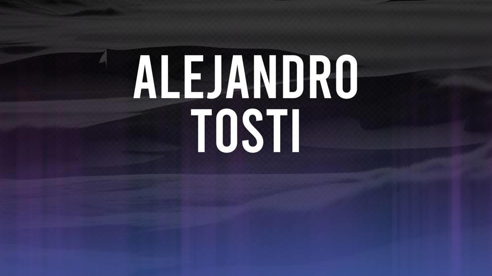 Alejandro Tosti The 2024 Valero Texas Open betting odds and trends