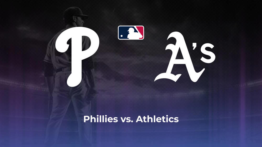 Phillies vs. Athletics Betting Odds, Probable Starters 7/13/2024