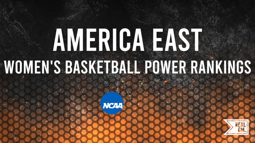 America East NCAA Women's Basketball Power Rankings Monday, November