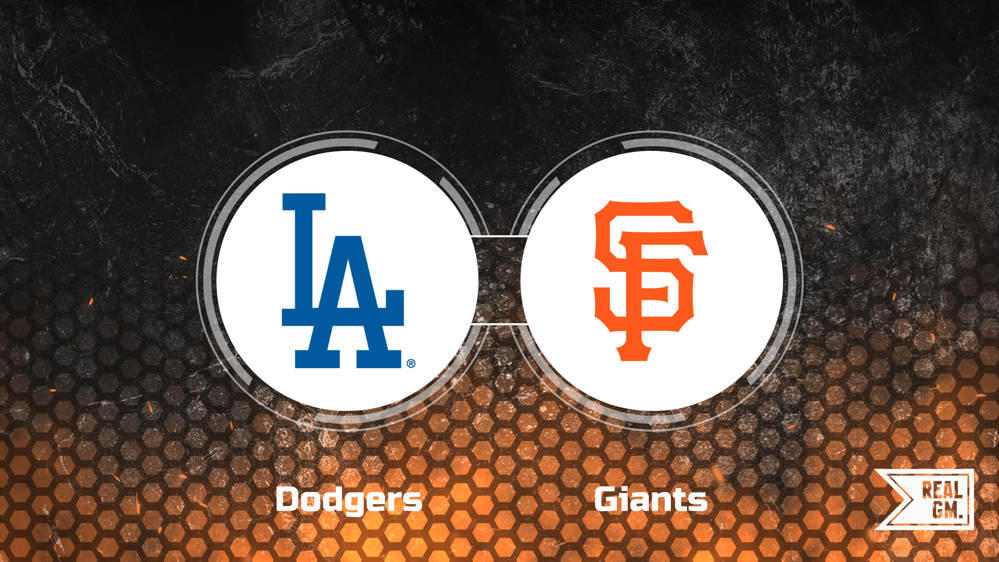 Dodgers vs. Giants Player Props Betting Odds RealGM