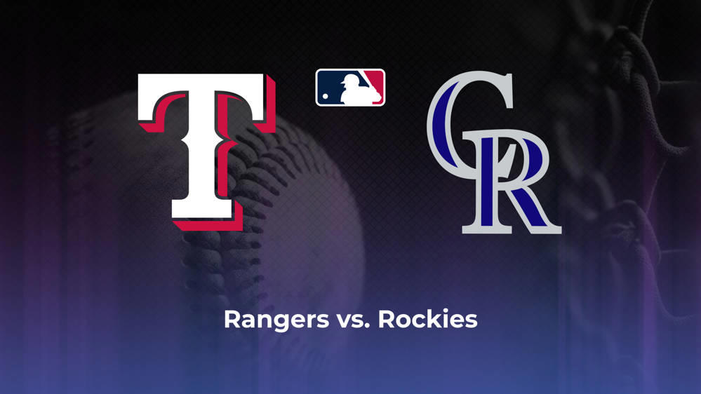 Rangers vs. Rockies Betting Odds, Probable Starters 5/11/2024