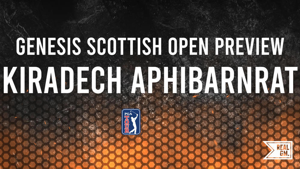 The 2024 Genesis Scottish Open Odds Kiradech Aphibarnrat RealGM