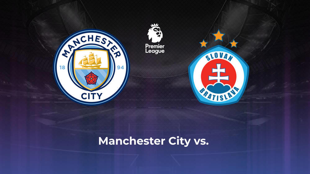 Manchester City vs. Slovan Bratislava Betting Odds, Offensive Leaders, & Moneyline 10/1/2024