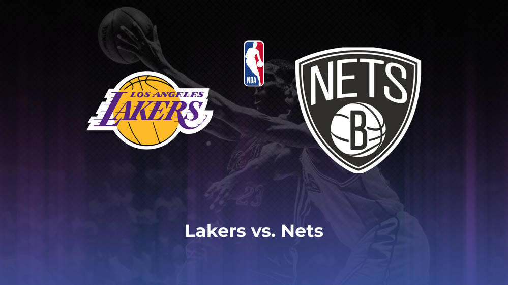 Lakers vs. Nets NBA betting odds and trends for March 31