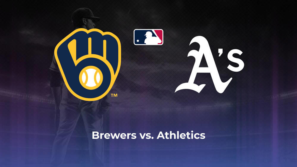 Brewers vs. Athletics Betting Odds, Probable Starters 8/25/2024