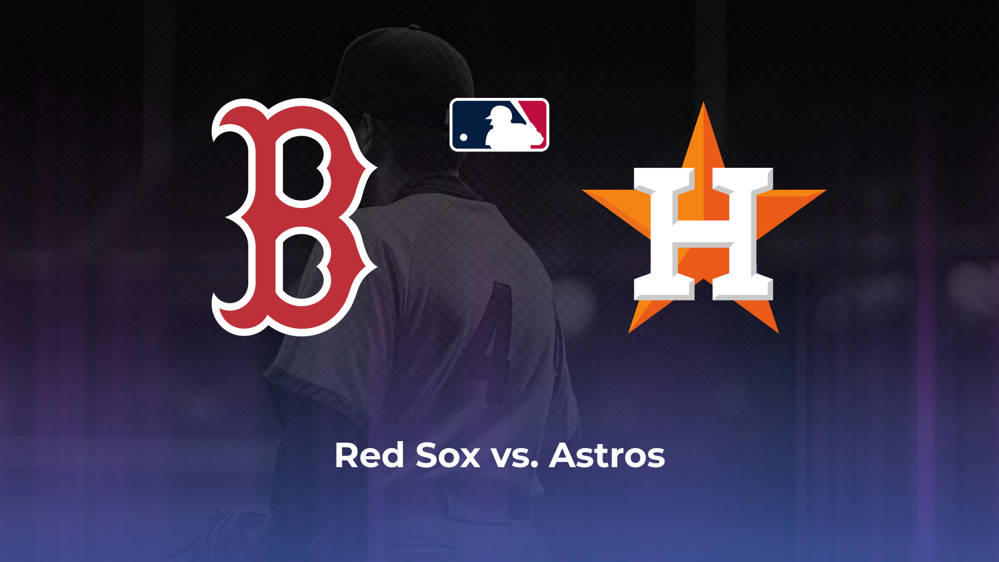 Red Sox vs. Astros Betting Odds, Probable Starters 8/10/2024