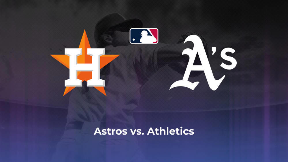 Astros vs. Athletics Betting Odds, Probable Starters 9/12/2024