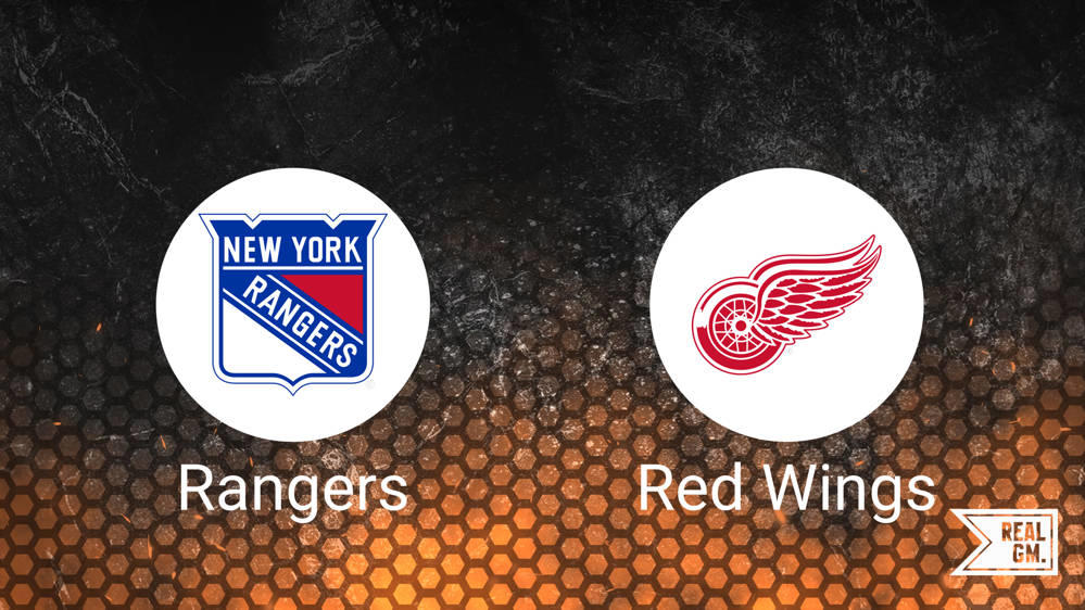 Rangers vs. Red Wings TV Channel and Live Stream Info October 14 RealGM
