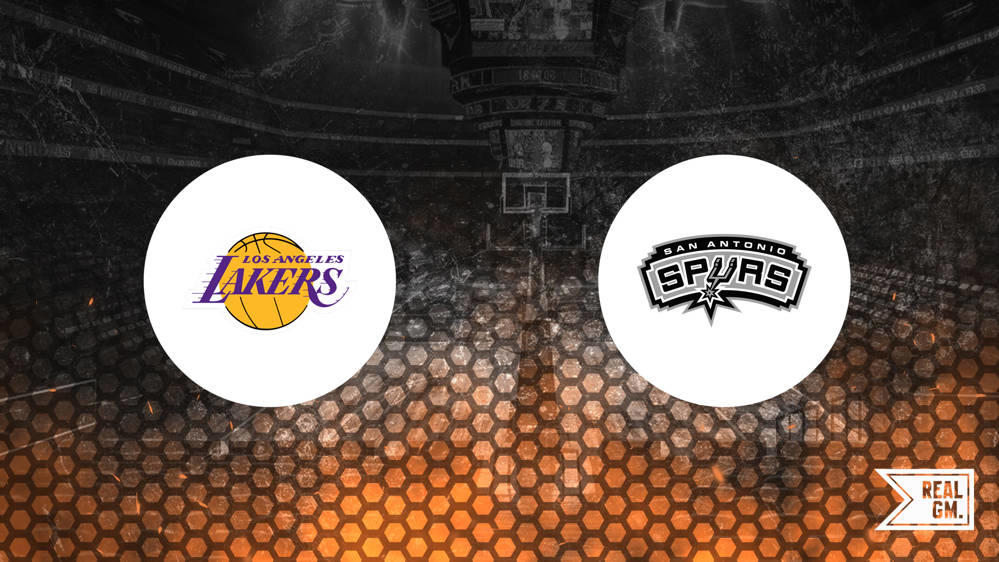 Lakers vs. Spurs Preview, Stats, How to Watch Monday, January 13 RealGM