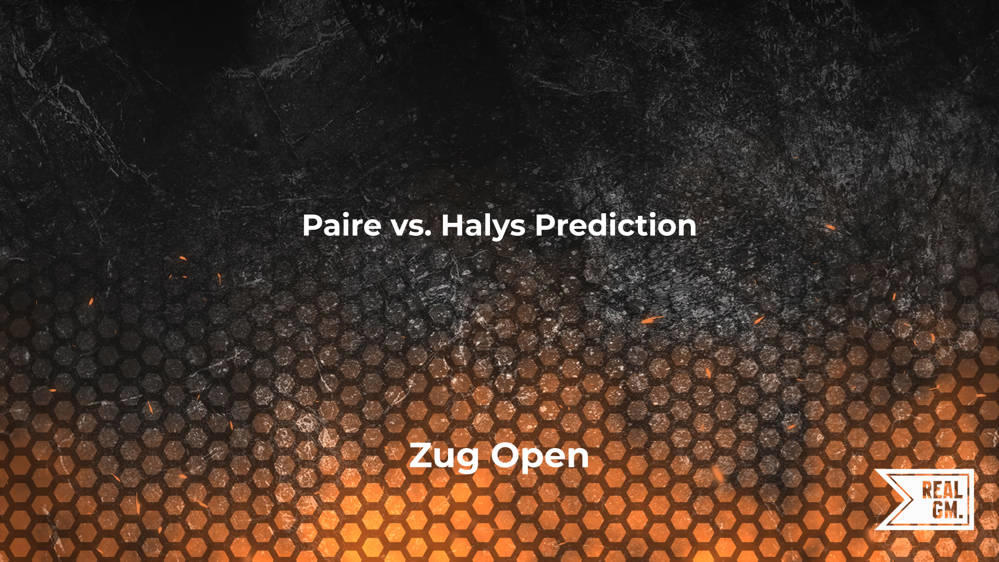 Paire Vs. Halys Prediction And Match Betting Odds | Zug Open | RealGM