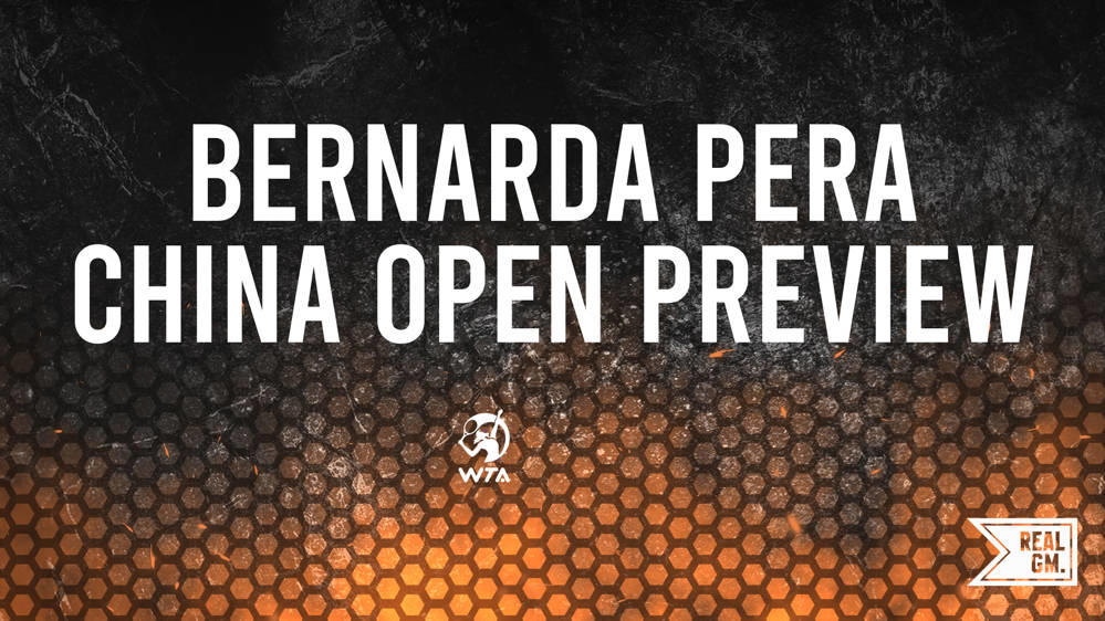 How to Bet on Bernarda Pera at the 2024 China Open RealGM