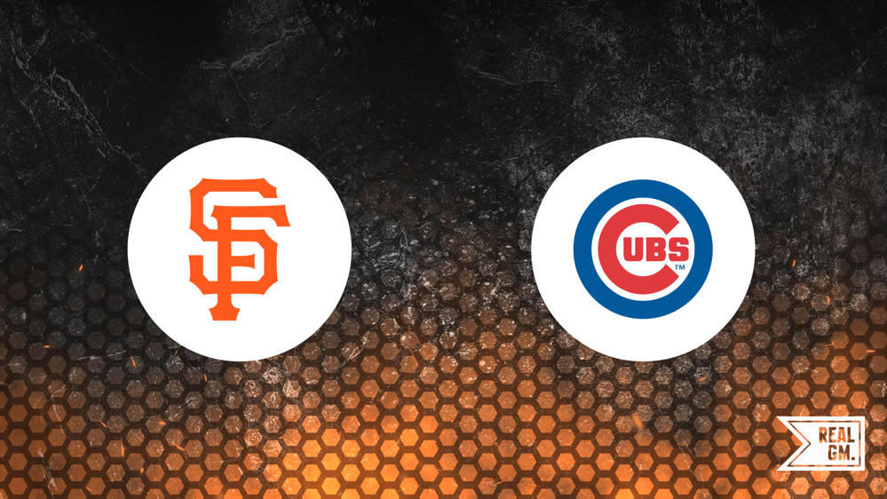 Chicago Cubs vs. San Francisco Giants Player Stats and Box Score June