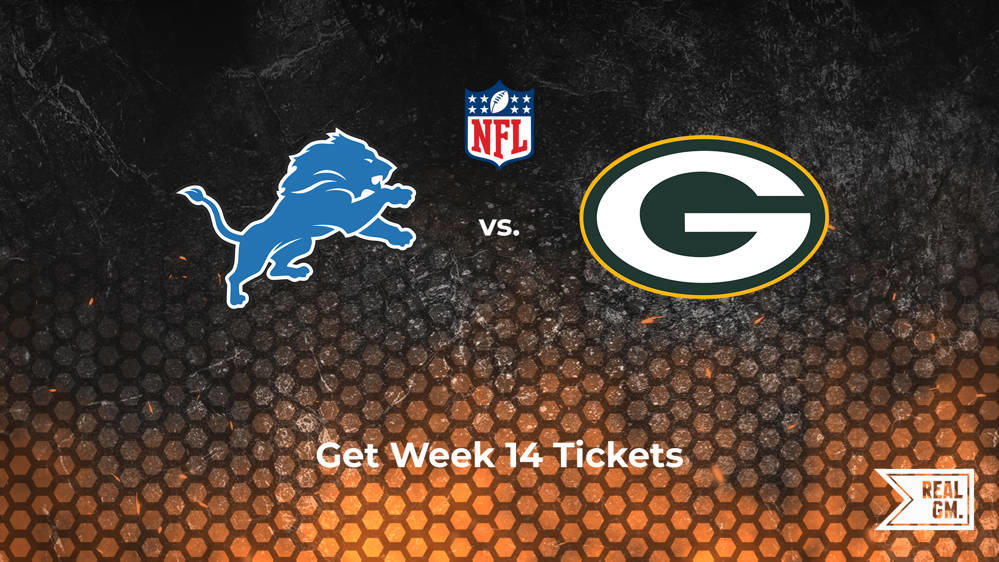 Week 14: Lions vs. Packers Tickets Available for Thursday Night 