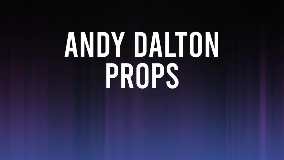 Week 6 Panthers vs. Falcons Player Props: Andy Dalton