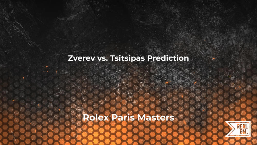 Zverev vs. Tsitsipas Prediction and Match Betting Odds Rolex Paris