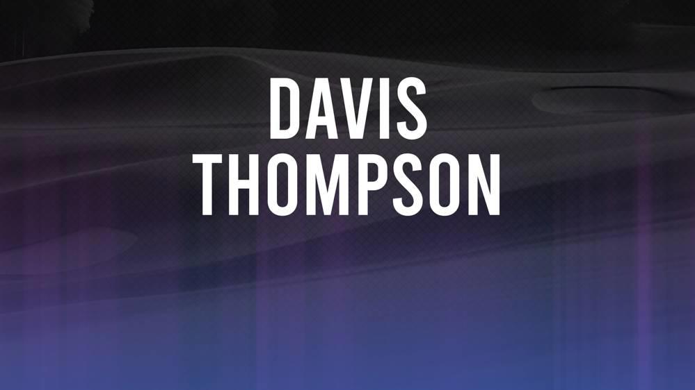 Davis Thompson The 2024 Charles Schwab Challenge betting odds and trends