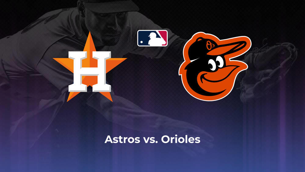 Astros vs. Orioles Betting Odds, Probable Starters 6/23/2024