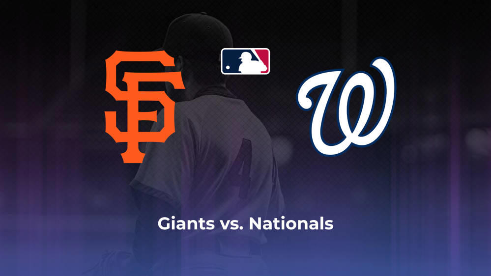 Giants vs. Nationals Betting Odds, Probable Starters 8/7/2024