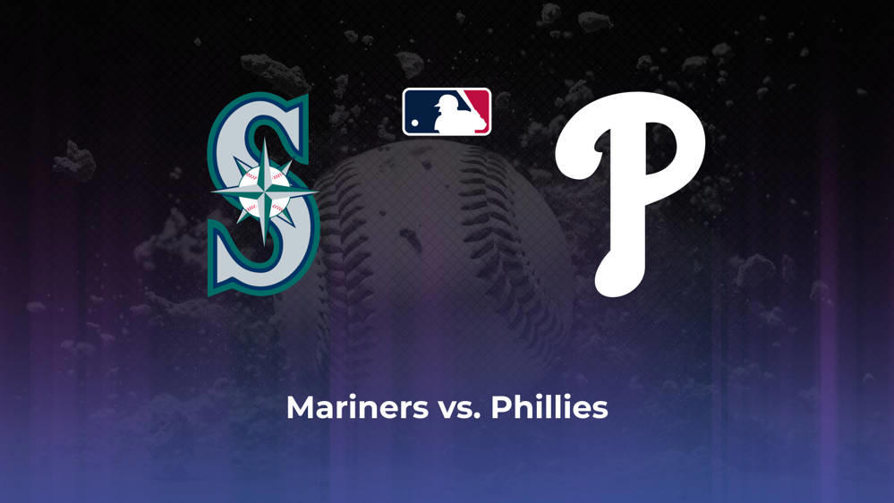 Mariners vs. Phillies Betting Odds, Probable Starters 8/2/2024