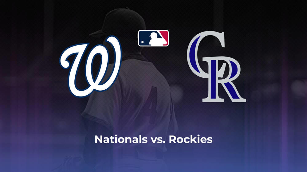 Nationals vs. Rockies Betting Odds, Probable Starters 6/22/2024