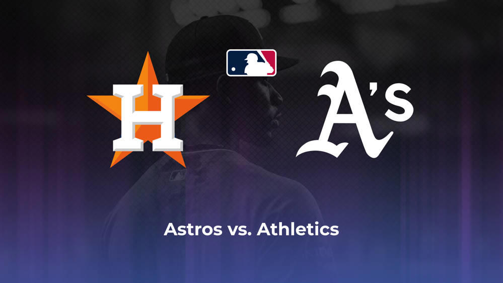 Astros vs. Athletics Betting Odds, Probable Starters 9/11/2024