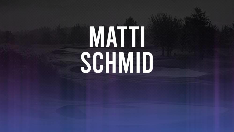 Matti Schmid The 2024 RBC Canadian Open betting odds and trends