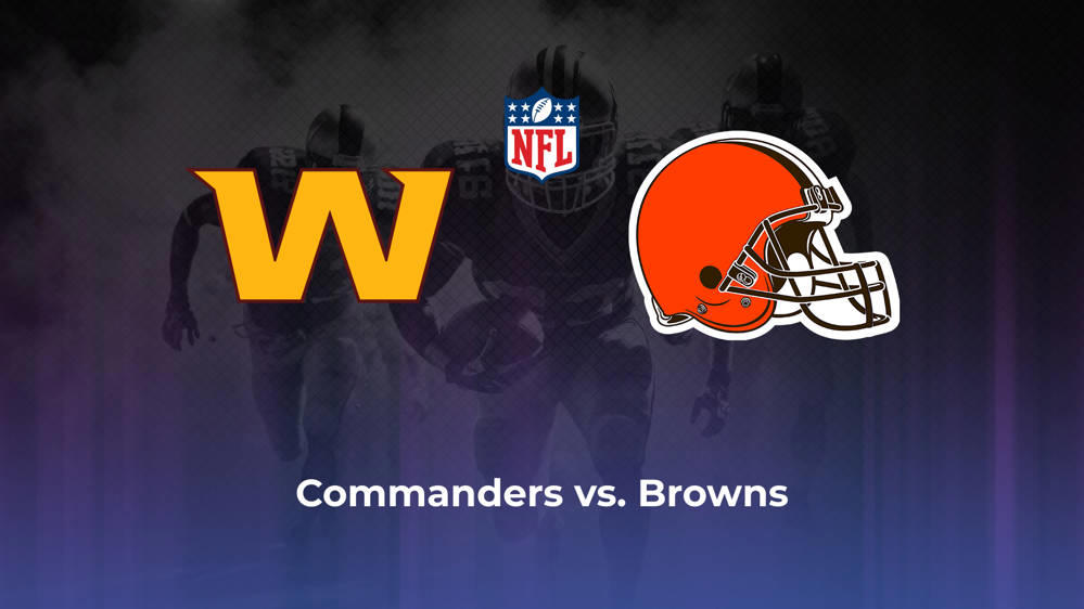 Bet on Commanders vs. Browns in New Jersey: Betting Odds, Line and Spread