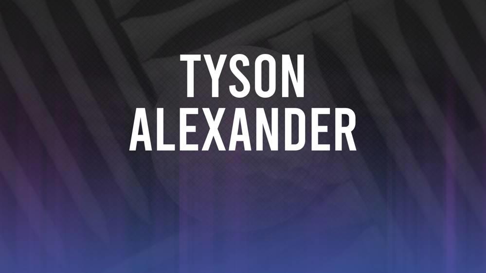 Tyson Alexander The 2024 Black Desert Championship betting odds and trends