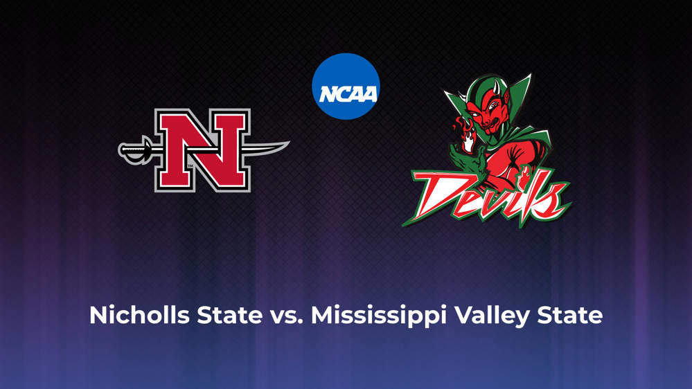 Nicholls State vs. Mississippi Valley State Spread, Line & Odds for Sept. 21