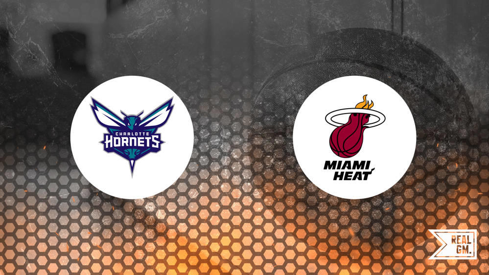 Miami Heat vs. Charlotte Player Stats and Box Score October