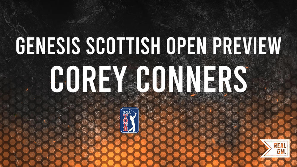 The 2024 Genesis Scottish Open Odds Corey Conners RealGM