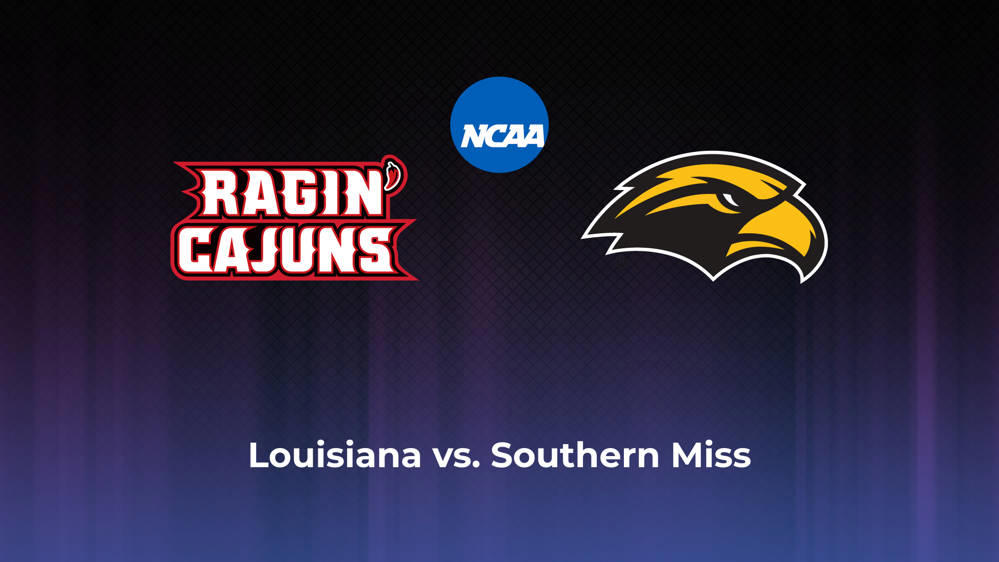 Louisiana vs. Southern Miss Spread, Line & Odds for Oct. 5