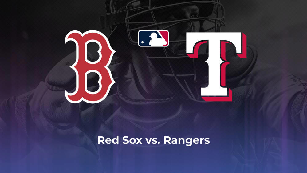 Red Sox vs. Rangers Betting Odds, Probable Starters 8/2/2024