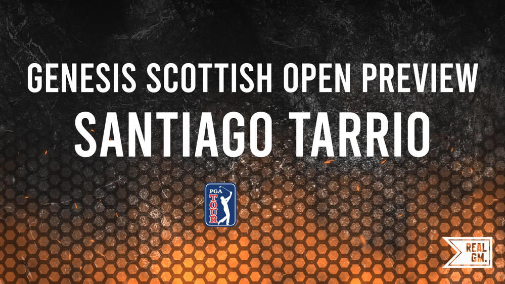 The 2024 Genesis Scottish Open Odds Santiago Tarrio RealGM