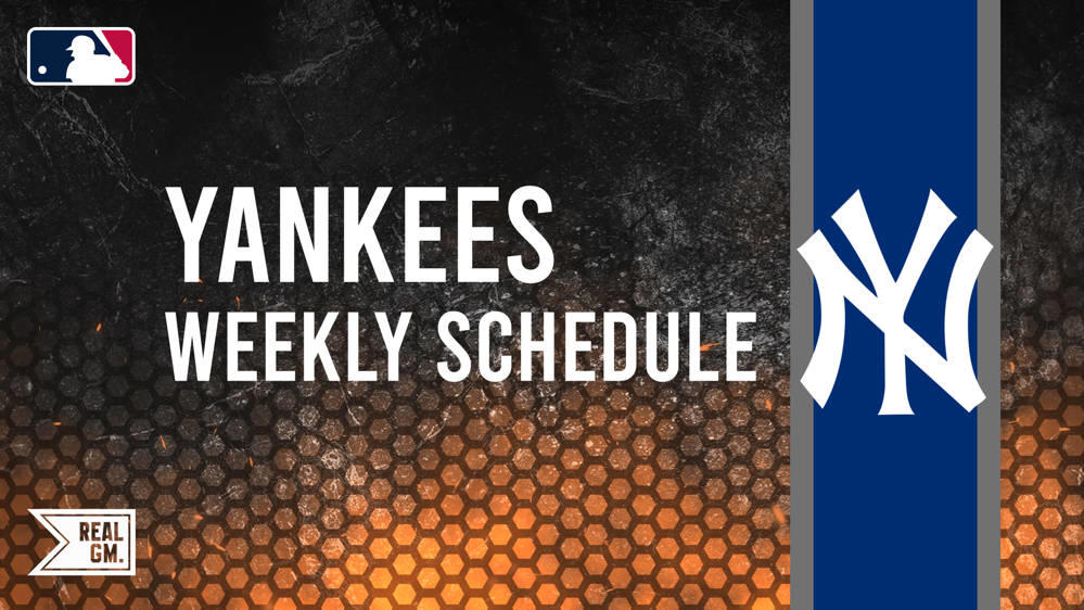 This Week’s Yankees Schedule September 30 October 5 RealGM