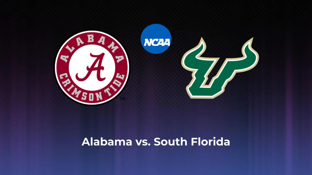 Alabama vs. South Florida Spread, Line & Odds for Sept. 7