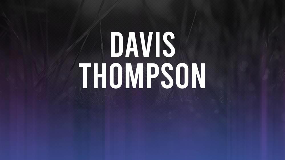 Davis Thompson The 2024 Shriners Children's Open betting odds and trends