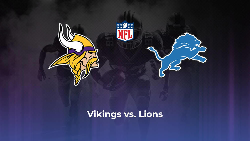 Bet on Vikings vs. Lions in New Jersey: Betting Odds, Line and Spread