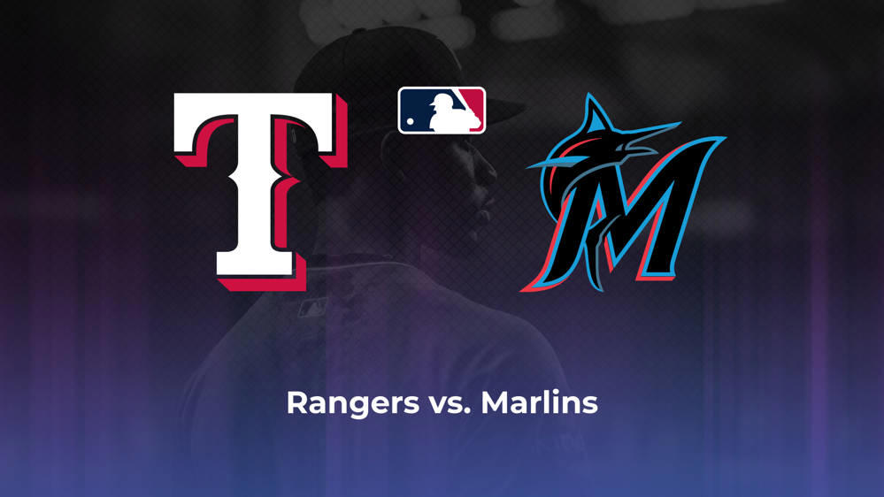 Rangers vs. Marlins Betting Odds, Probable Starters 5/31/2024