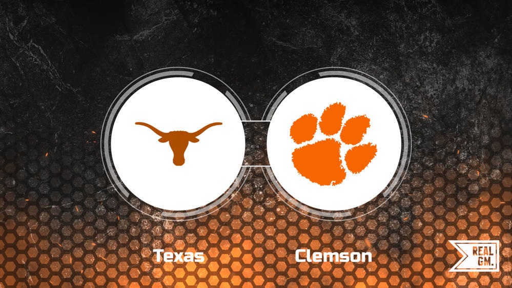 Texas Vs. Clemson CFP First Round Picks, Spread, Line And Odds – Dec ...