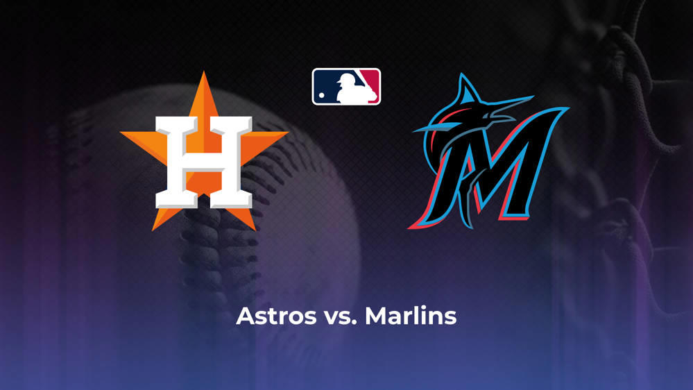 Astros vs. Marlins Betting Odds, Probable Starters 7/10/2024