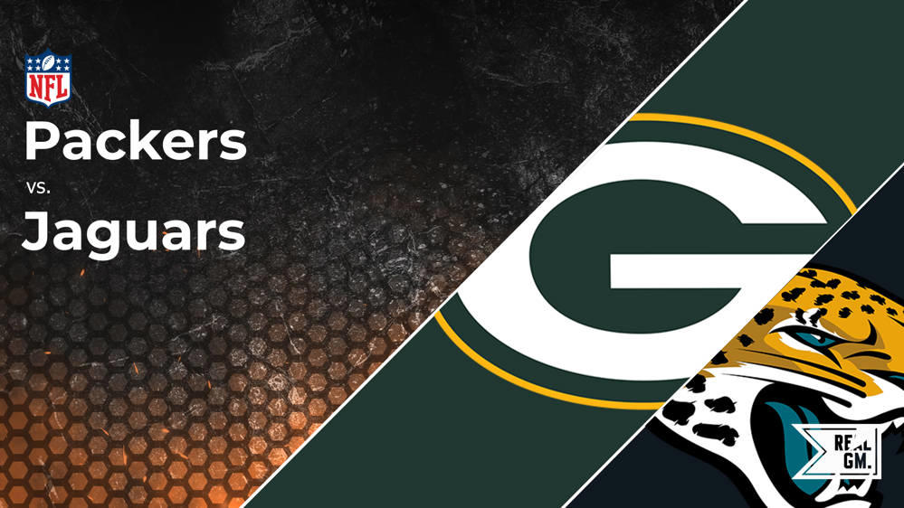 Packers vs. Jaguars Odds, Over/Under, Spread, Lines Week 8 RealGM
