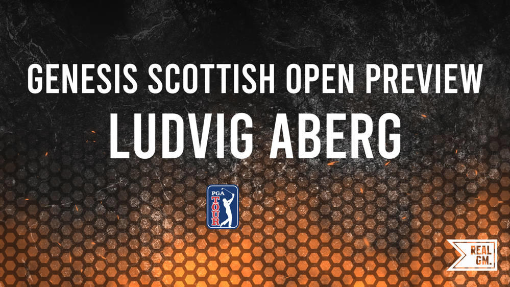 The 2025 Genesis Scottish Open Odds Ludvig Aberg RealGM