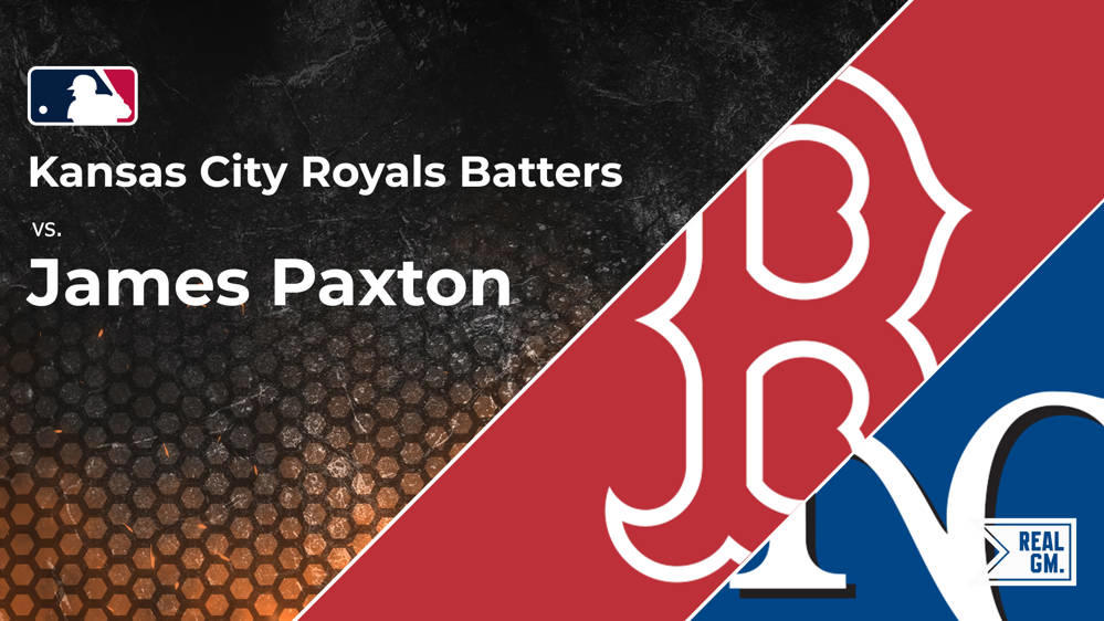 Royals vs. James Paxton and the Red Sox Batter vs. Pitcher Stats and