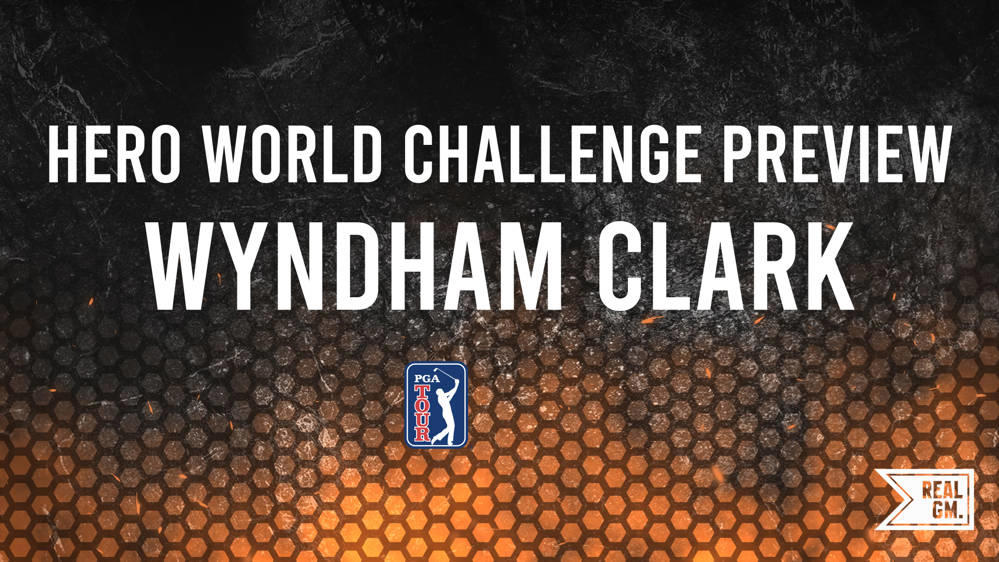 The 2024 Hero World Challenge Odds Wyndham Clark RealGM