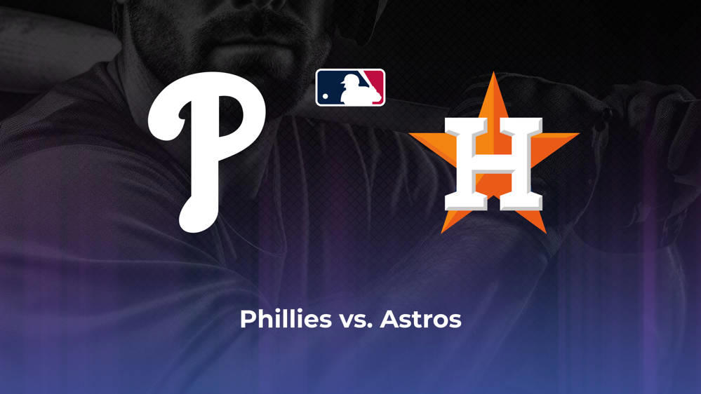 Phillies vs. Astros Betting Odds, Probable Starters 8/28/2024