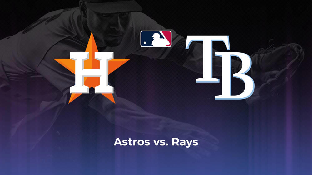 Astros vs. Rays Betting Odds, Probable Starters 8/4/2024