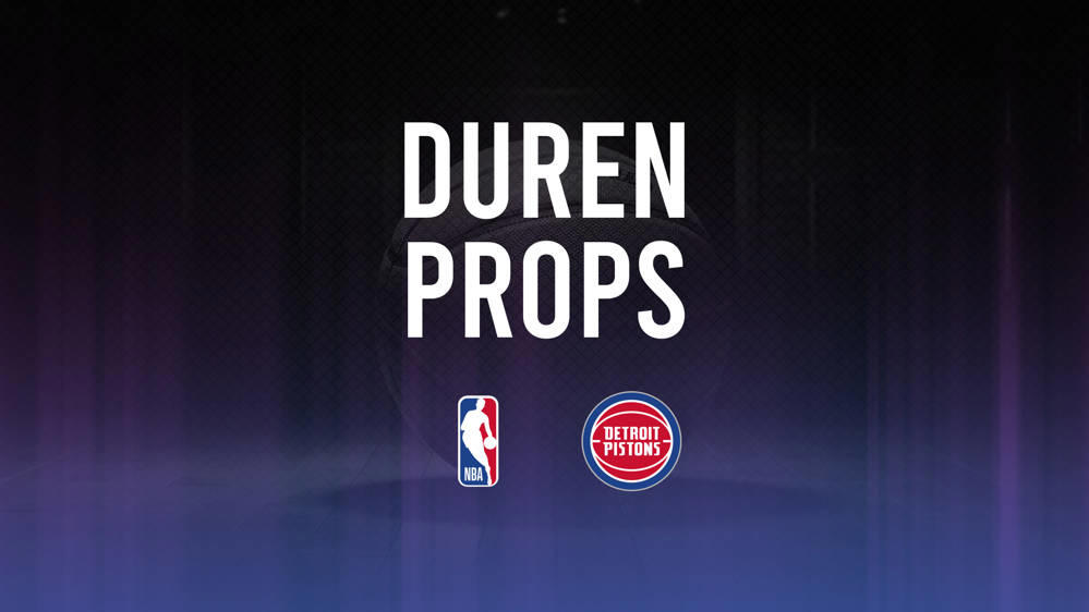 April 11 Pistons vs. Bulls Player Props: Jalen Duren