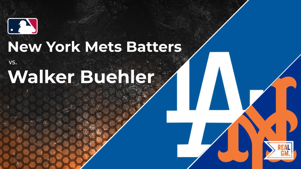 Mets Vs. Walker Buehler And The Dodgers: Batter Vs. Pitcher Stats And ...