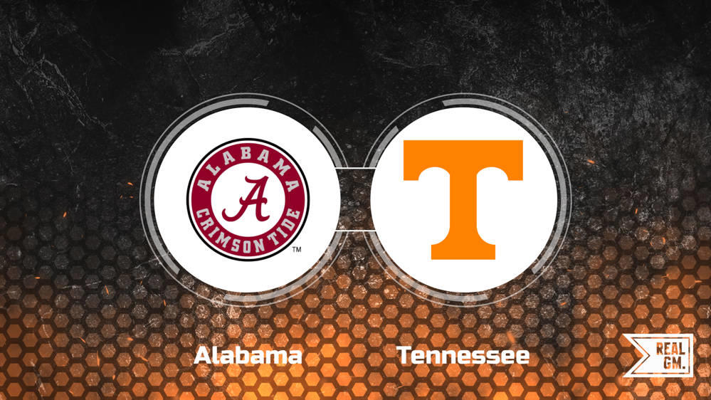 Alabama vs. Tennessee Picks, Spread, Line and Odds Oct. 19 RealGM